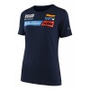 T-SHIRT WOMEN TROY LEE DESIGNS 2020 KTM TEAM - NAVY
